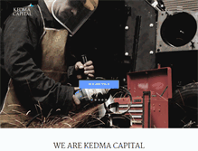 Tablet Screenshot of kedma-capital.com